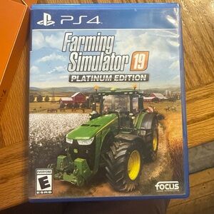 Farming Simulator 19 Platinum Edition (Sony PlayStation 4, 2019, PS4) authentic